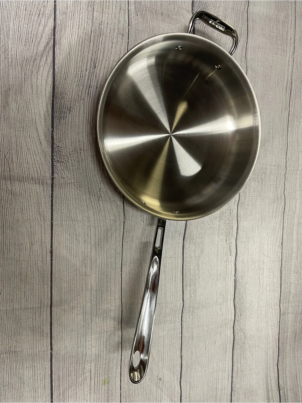 New All-Clad 6qt. Copper-Core Saute Pan